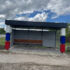 Автопавильон АП8 (с Российским триколором).